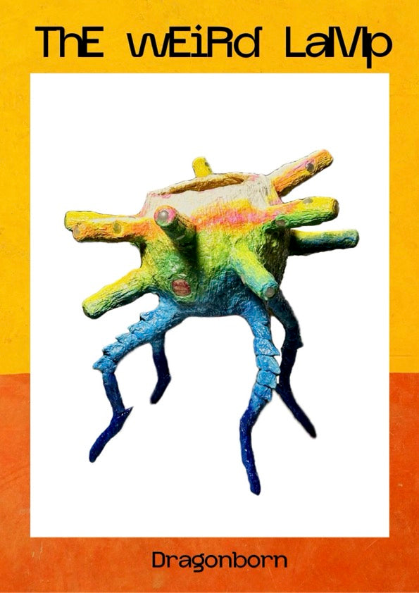 ThE wEiRd LaMp postcard